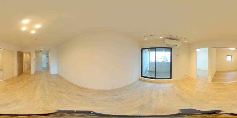 パノラマ画像洋室