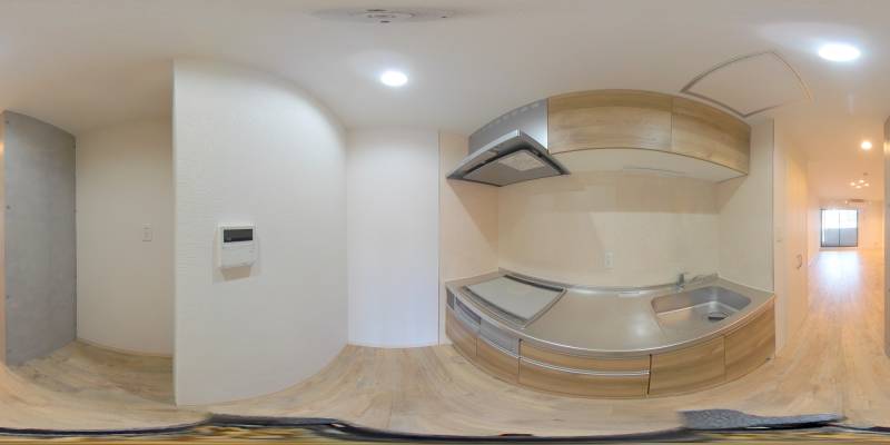 パノラマ画像キッチン