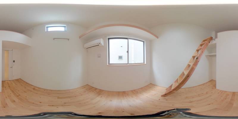 パノラマ画像洋室