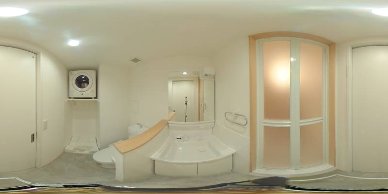 パノラマ画像洗面所