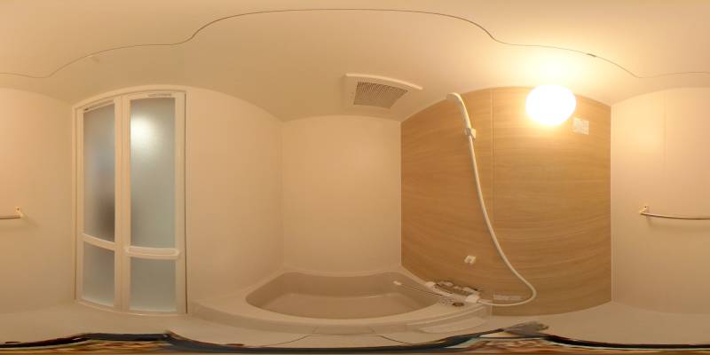 パノラマ画像バスルーム