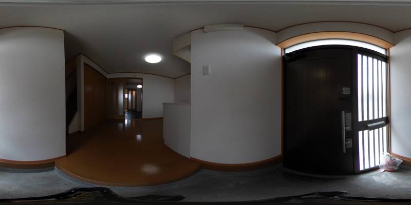 パノラマ画像玄関