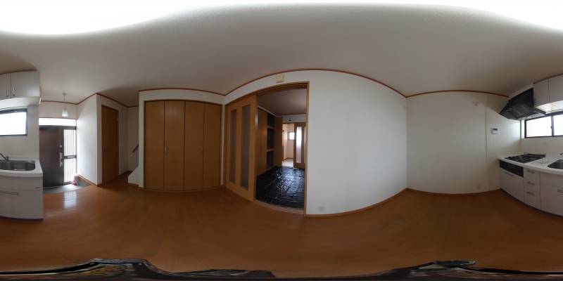 パノラマ画像リビング