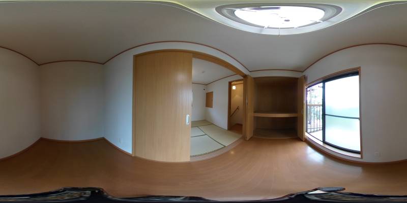 パノラマ画像洋室