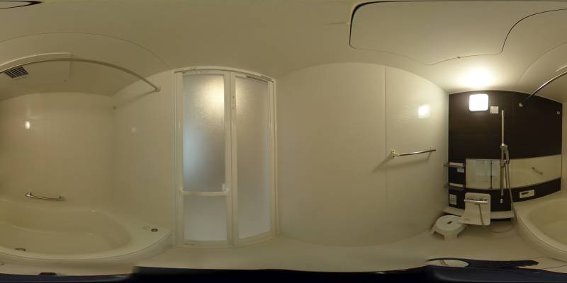 パノラマ画像バスルーム