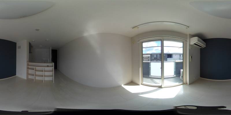 パノラマ画像リビング