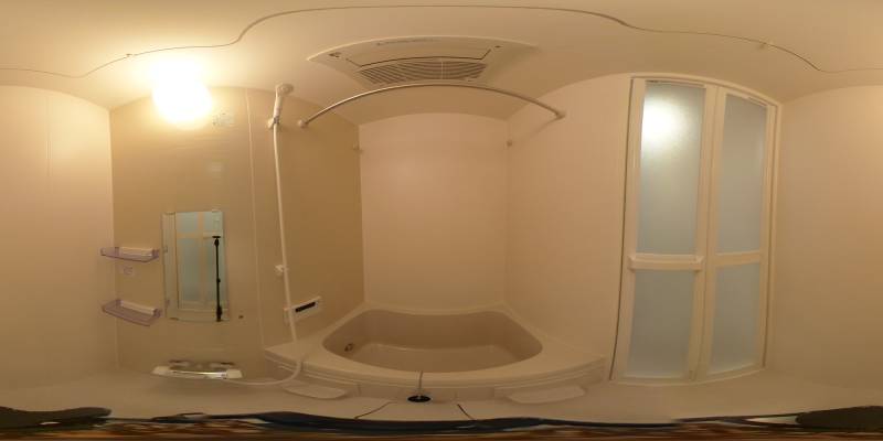 パノラマ画像バスルーム