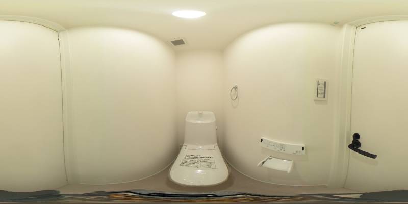 パノラマ画像トイレ