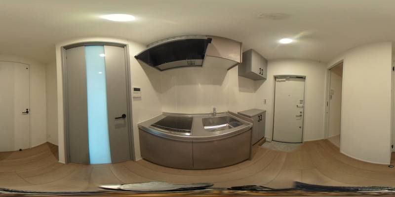 パノラマ画像キッチン