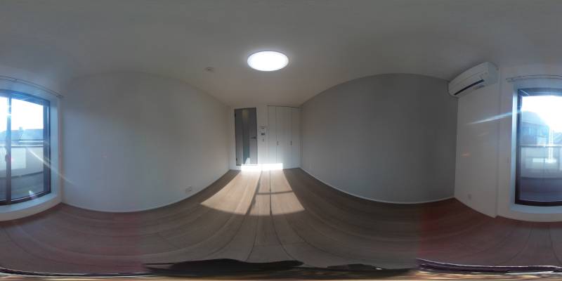 パノラマ画像洋室