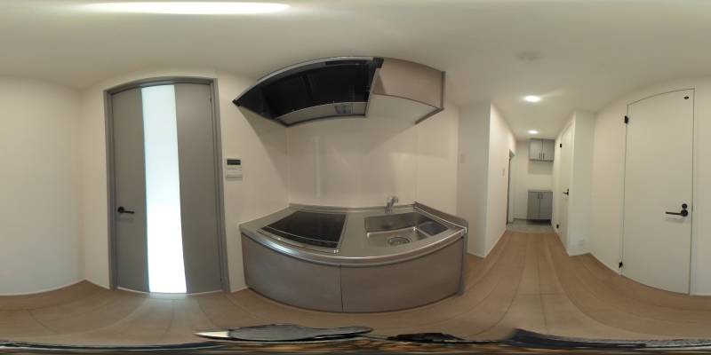 パノラマ画像キッチン