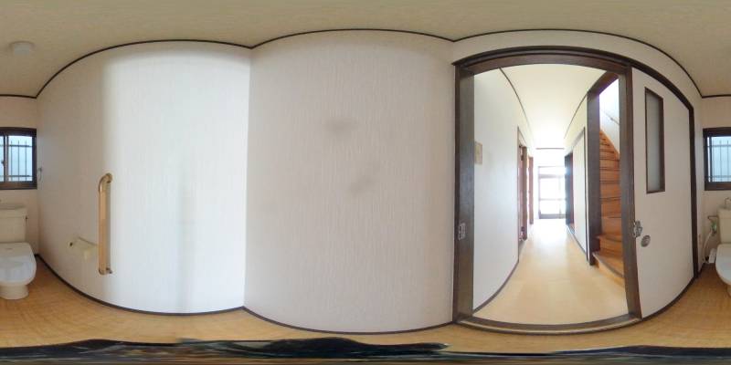 パノラマ画像トイレ
