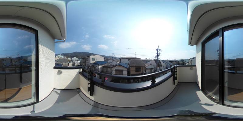 パノラマ画像屋上