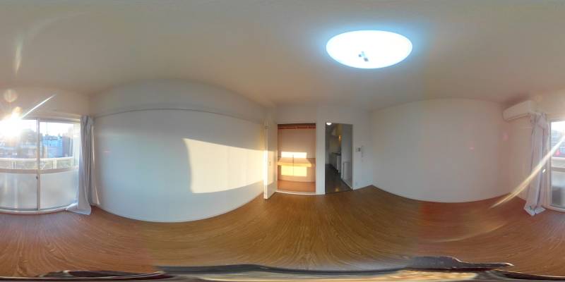 パノラマ画像洋室