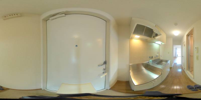 パノラマ画像玄関