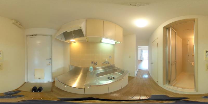 パノラマ画像キッチン