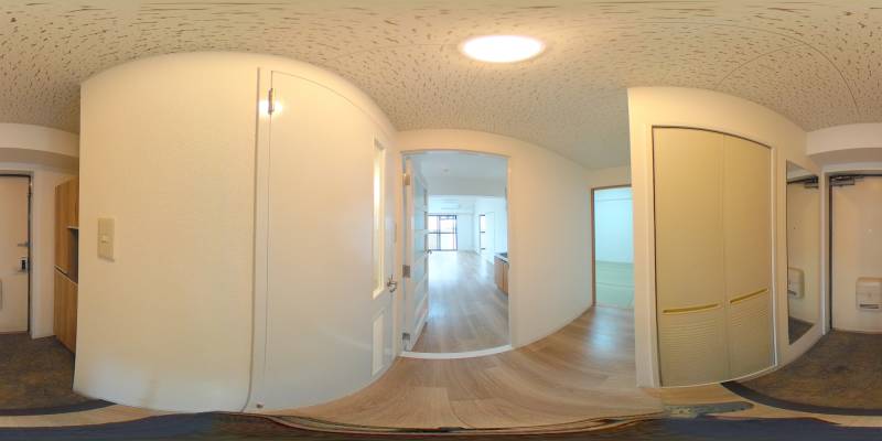 パノラマ画像玄関