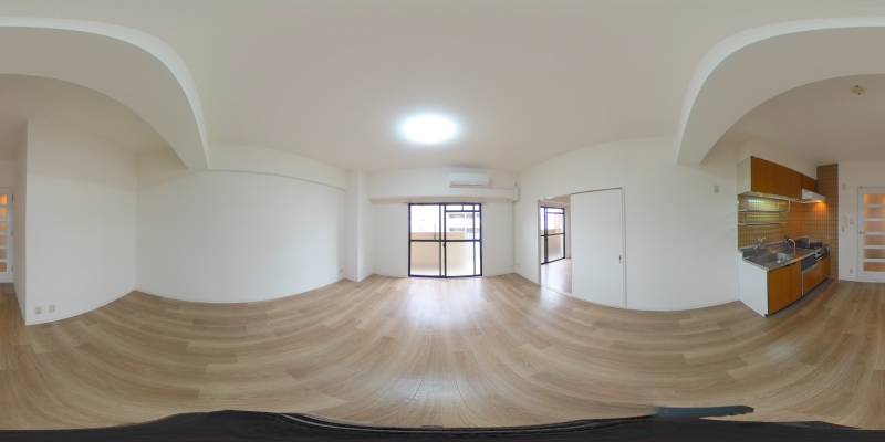 パノラマ画像リビング