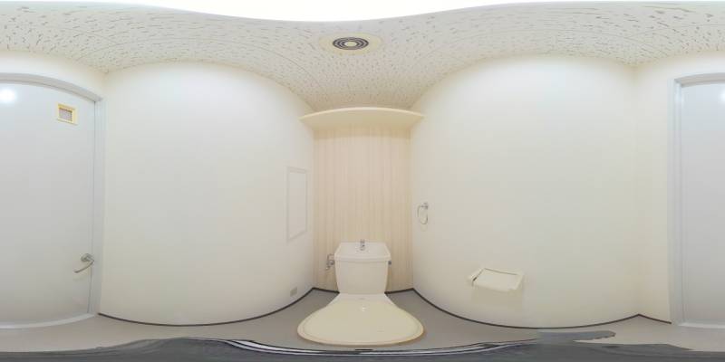 パノラマ画像トイレ