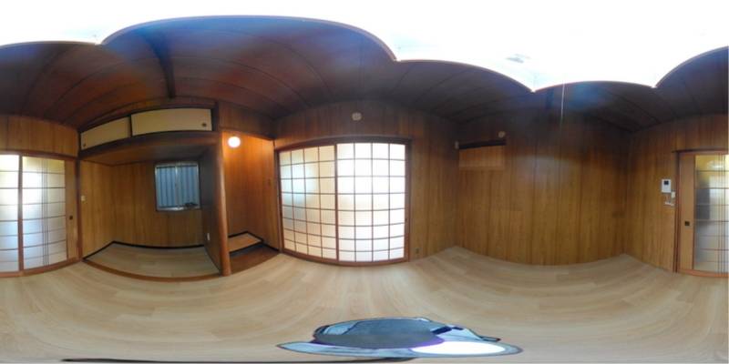 パノラマ画像洋室