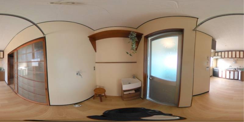 パノラマ画像洗面所