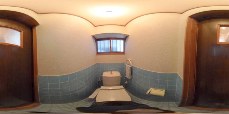 パノラマ画像トイレ