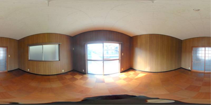 パノラマ画像洋室