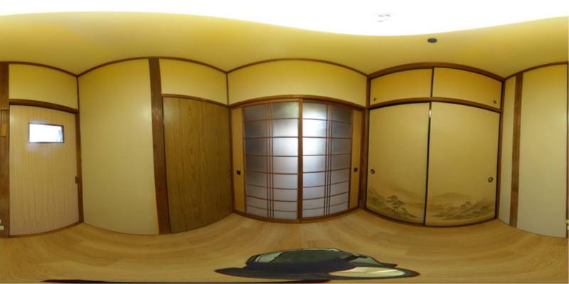 パノラマ画像洋室