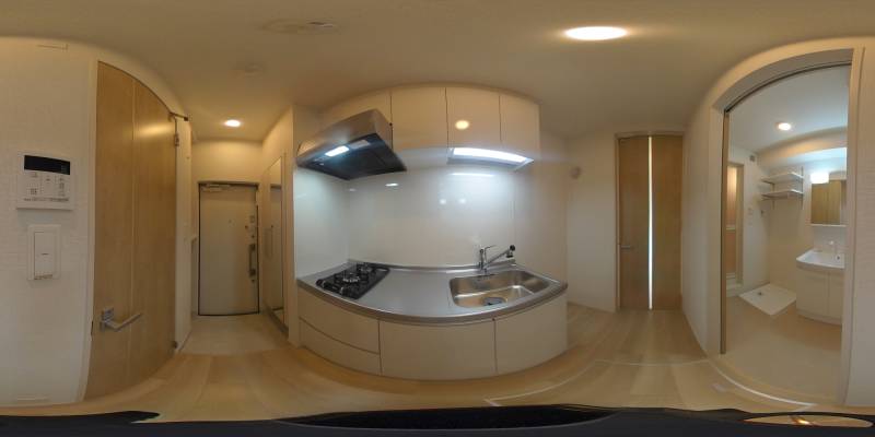 パノラマ画像キッチン