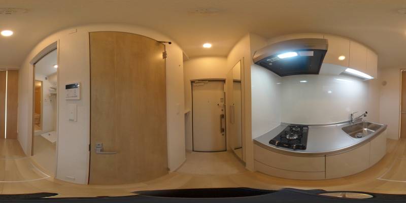 パノラマ画像玄関