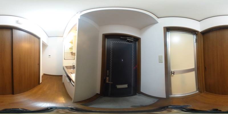 パノラマ画像玄関