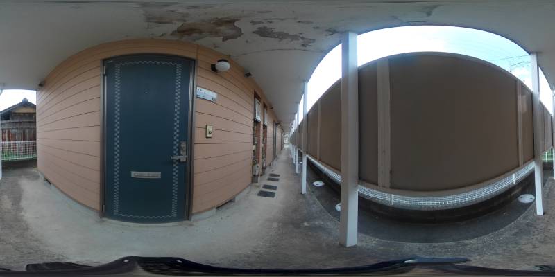 パノラマ画像玄関