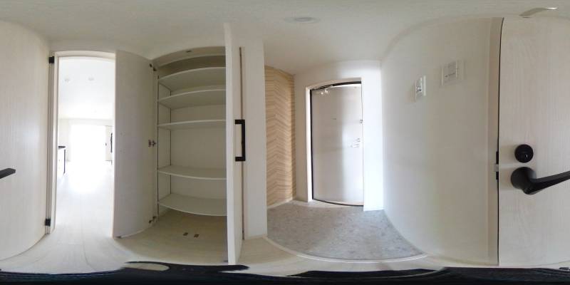 パノラマ画像玄関