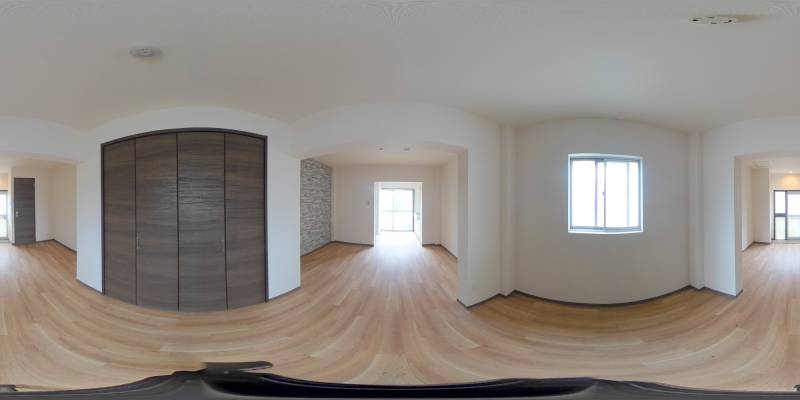 パノラマ画像リビング