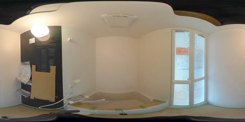 パノラマ画像バスルーム