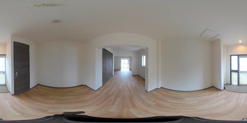 パノラマ画像リビング