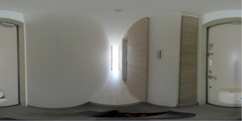 パノラマ画像玄関