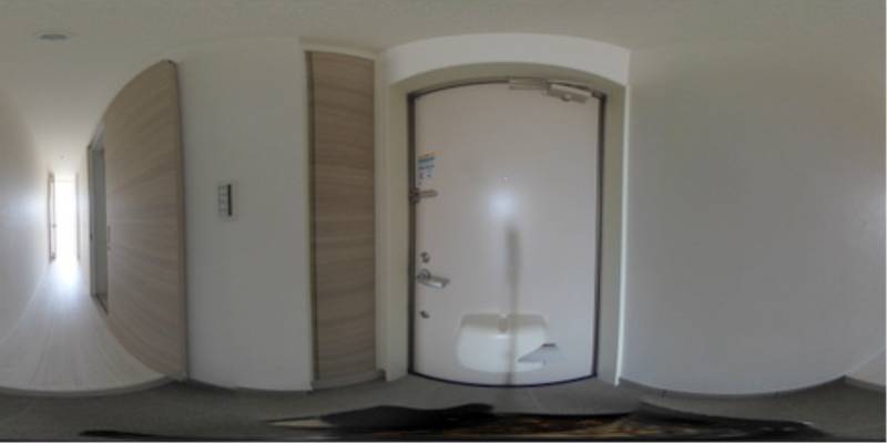 パノラマ画像玄関