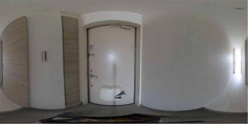 パノラマ画像玄関