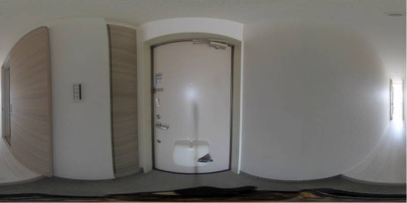 パノラマ画像玄関