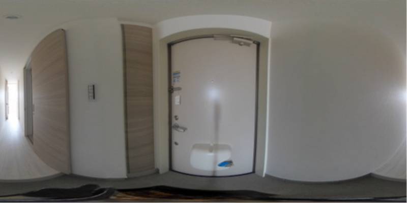 パノラマ画像玄関