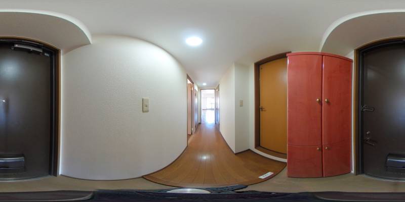 パノラマ画像玄関