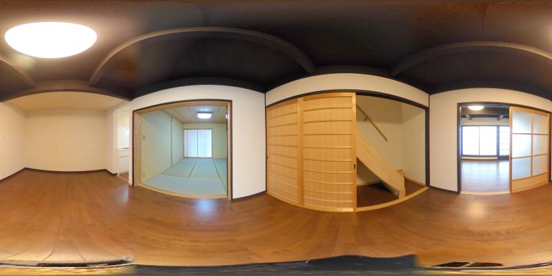 パノラマ画像洋室