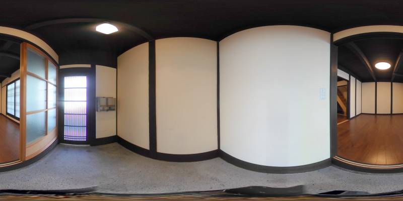 パノラマ画像玄関