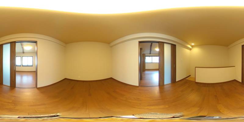 パノラマ画像洋室