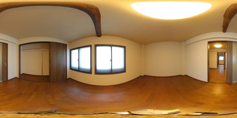 パノラマ画像洋室