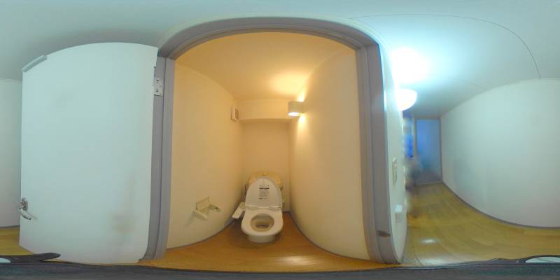 パノラマ画像トイレ