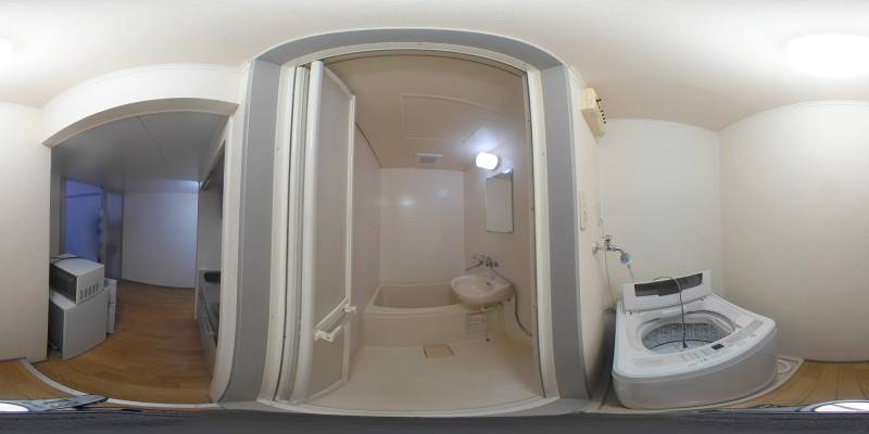 パノラマ画像バスルーム