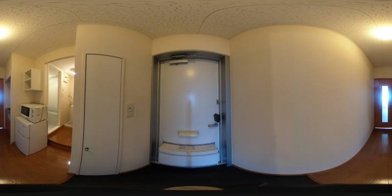 パノラマ画像玄関