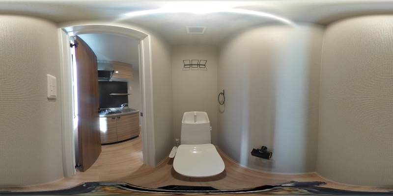 パノラマ画像トイレ